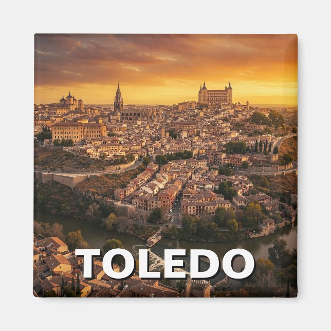 Toledo Spanien Reisen Magnet (Vorne)