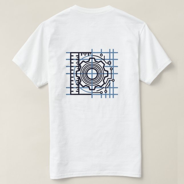 Tolerances Don’t Lie | Mechanical Engineer T-Shirt (Design Rückseite)