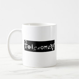 Toleranz-religiöse Symbol-Tasse Kaffeetasse