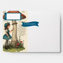 Toll Alice im Wunderland Raupe Umschlag
