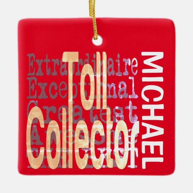 Toll-Collector Extraordinaire CUSTOM Keramikornament (Vorderseite)