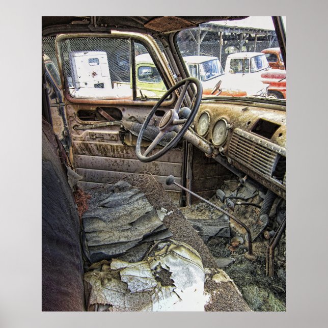 TOLL DER ZEIT auf CHEVY TRUCK c. 1946 Poster (Vorne)
