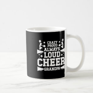 Toll stolzer Cheer-Opa einer Cheerleader-Opa Kaffeetasse