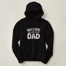 Toll wie mein Dad Hoodie – Geschenk für Papa
