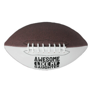 Toll wie meine Tochter Geschenk Eltern Papa Mama Football