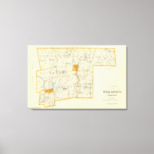 Tolland Co N Leinwanddruck