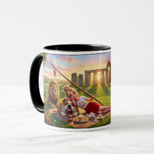 Tolle 3D-englisch-Themen-Kaffeetasse Tasse