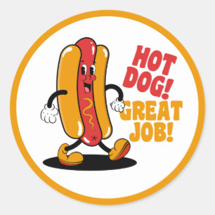 Tolle Arbeit Student Lehrer  Runder Aufkleber