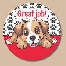 Tolle Arbeit! Welpenhund