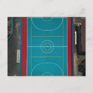 Tolle Basketball-Kunst Postkarte