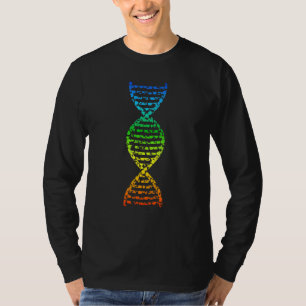 Tolle Biologie Bunte DNA-Genetik Frauen Männer T-Shirt