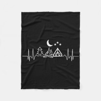Tolle Camping-Geschenke Bekleidung Und Zubehör Uni Fleecedecke