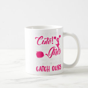 Tolle Cheerleading, du spielst Fußll Süß!  Kaffeetasse