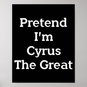 Tolle Cyrus der Große Kostüm Lustiger Halloween Poster