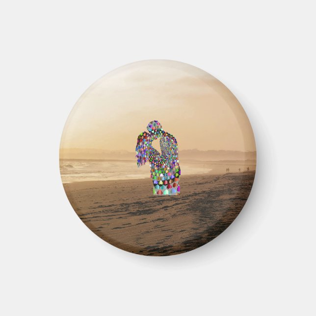 Tolle Ehefrau Besser Leben Magnet (Vorne)