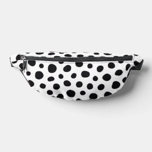 Tolle Energie: Dalmatiner-inspirierte gepunktete F Bauchtasche