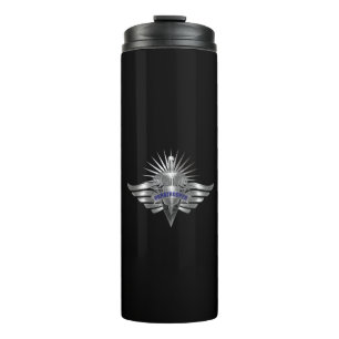 Tolle Fallschirmjäger individuell gestaltete Flüge Thermosbecher