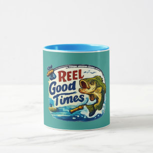 Tolle Fangzeit beim Angeln Lustiges Geschenk für Tasse