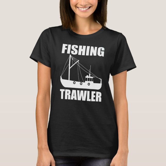Tolle Fischereischlepper-Ausrüstung für Fischer  T-Shirt (Vorderseite)