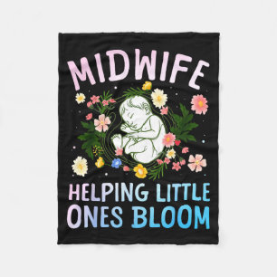 Tolle Hebammenkunst für Frauen Hebammen Doula Pfle Fleecedecke