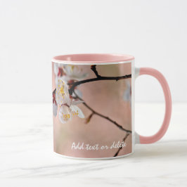 Tolle japanische Apricot-Blume Tasse