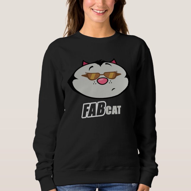 Tolle Katze Sweatshirt (Vorderseite)