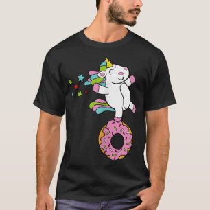 Tolle lustige Einhorn Feen Märchen Geschichte Donu T-Shirt