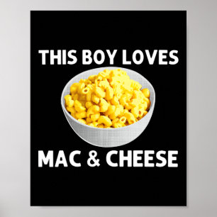 Tolle Mac And Cheese Für Jungen Kinder Makkaroni E Poster