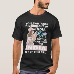 Tolle Mädchen aus Indien  Stolz Indien Mädchen T-Shirt
