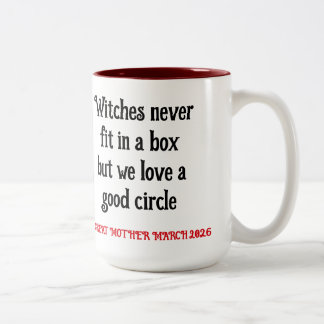 Tolle Mutter-Marsch Hexen-Tasse Zweifarbige Tasse