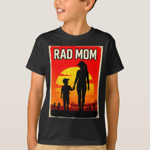 Tolle Mutter Mutter und Sohn Fußballmutter Sonnenu T-Shirt