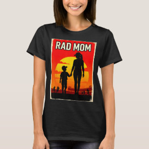 Tolle Mutter Mutter und Sohn Fußballmutter Sonnenu T-Shirt