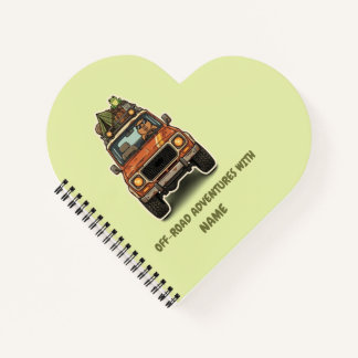 Tolle Offroad-Capybara-Camping-Abenteuer-Notizbuch Notizbuch