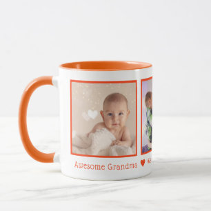 Tolle Oma Multi-Foto-Personalisierung Tasse