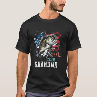 Tolle Oma Tarnung Amerikanische Flagge Mutter T-Shirt