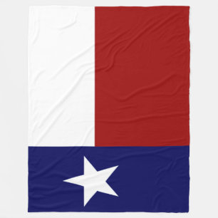Tolle patriotische lebendige Texas-Flagge Fleecedecke