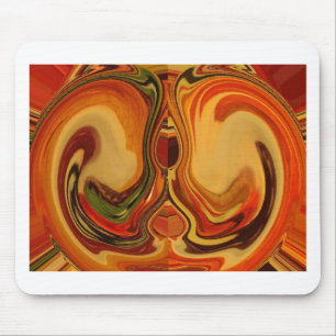 Tolle Retro-Vintage-Hakuna-Matata-Fall-Rasterfarbe Mousepad