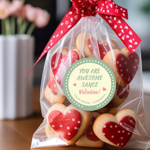 Tolle Sauce Valentinsgeschenk Runder Aufkleber