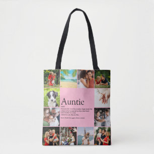 Tolle Tante Tante Definition 12 Fotocollage Rosa Tasche