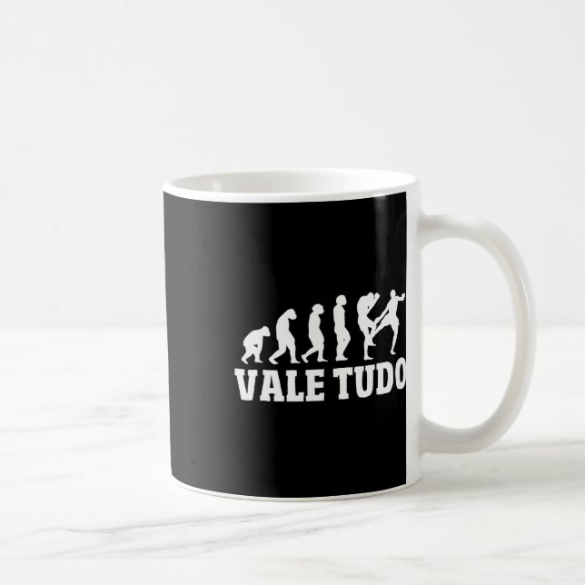 Tolle Vale Tudo Evolution Design Mma Kickboxen Kaffeetasse (Rechts)