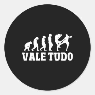 Tolle Vale Tudo Evolution Design Mma Kickboxen Runder Aufkleber