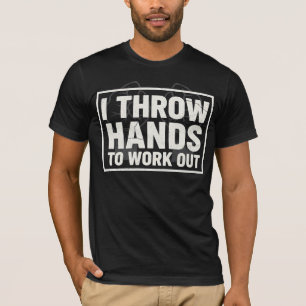 Tolle Workout Durch Boxen Lustiges Gym-Shirt T-Shirt