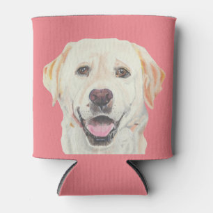 Tolle Yellow Lab-Cooler Dosenkühler