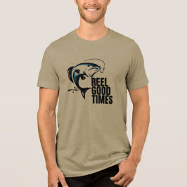 Tolle Zeiten am Angelplatz | Geburtstagsgeschenk A Tri-Blend Shirt