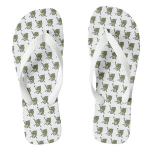 Toller Chamäleon Flip Flops