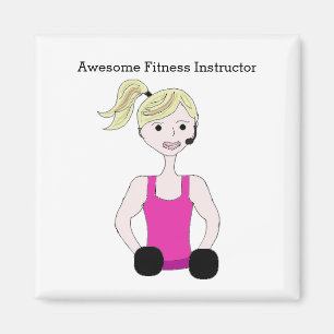 Toller Fitness-Trainer Magnet