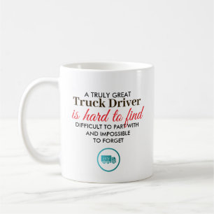Toller Geschenkname für LKW-Fahrer personalisiert Kaffeetasse