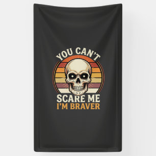 Toller Halloween-Totenkopf Retro-Horror-Design_1 Banner