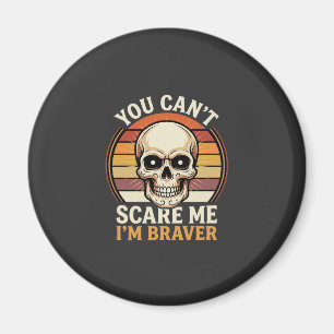 Toller Halloween-Totenkopf Retro-Horror-Design_1 Magnet