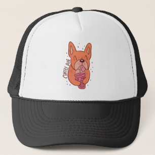 Toller Hund Kaffee Liebhaber Truckerkappe